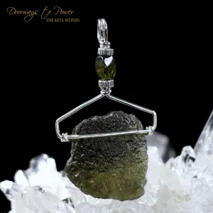 Moldavite Pendant