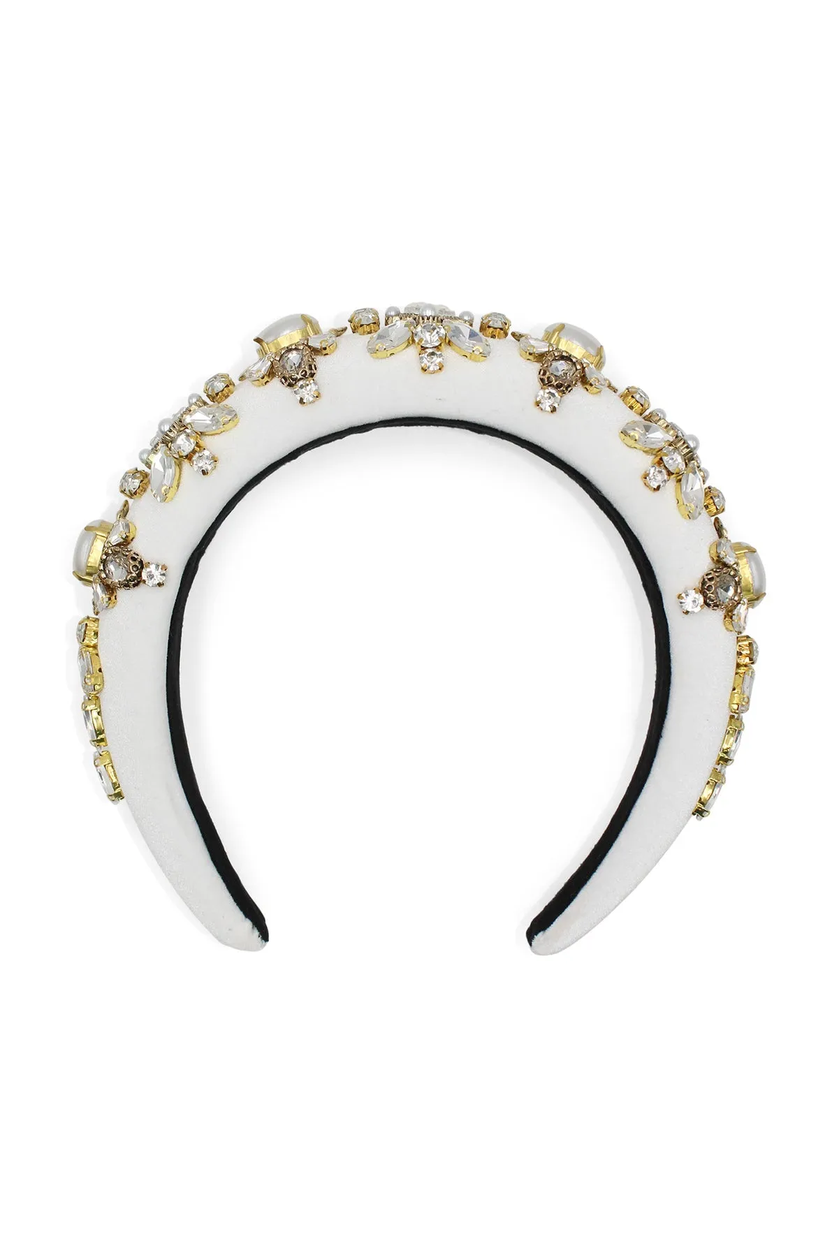 MORGAN & TAYLOR Ophelia Headband (White)