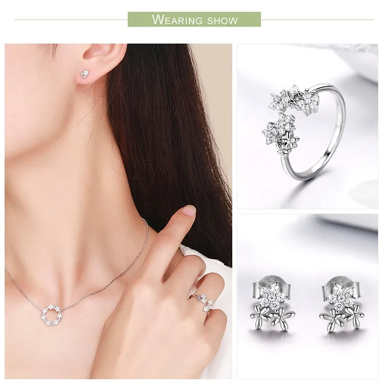 Necklace Women Ring Jewelry Set