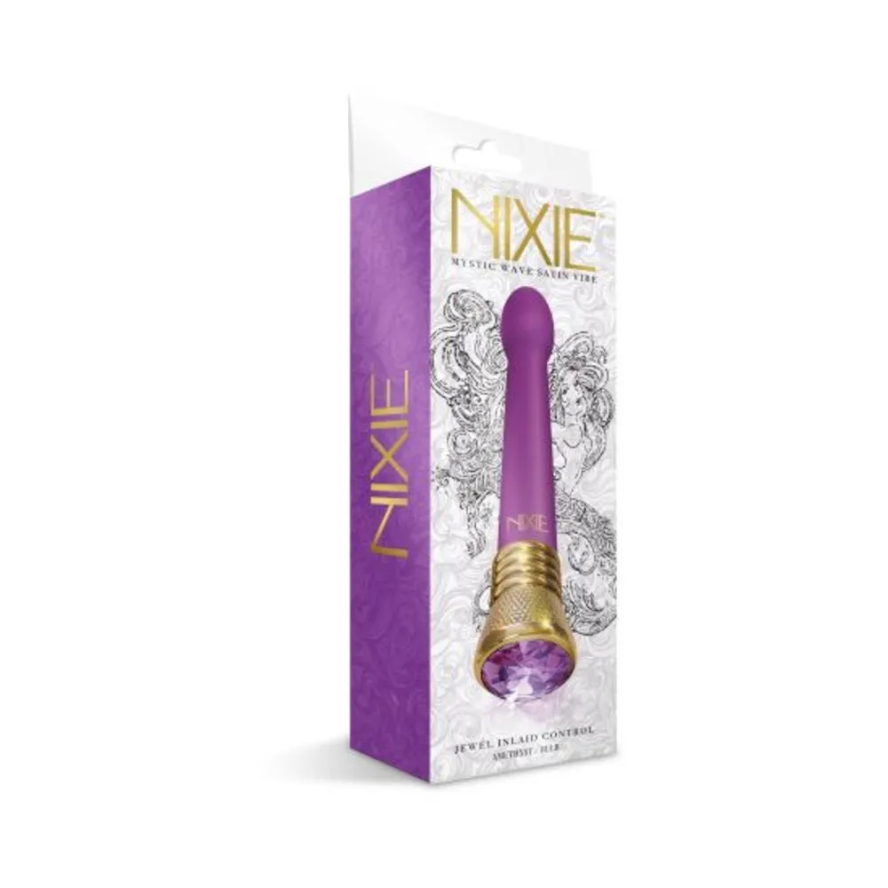 Nixie Mystic Wave Satin Bulb Vibe - Amethyst