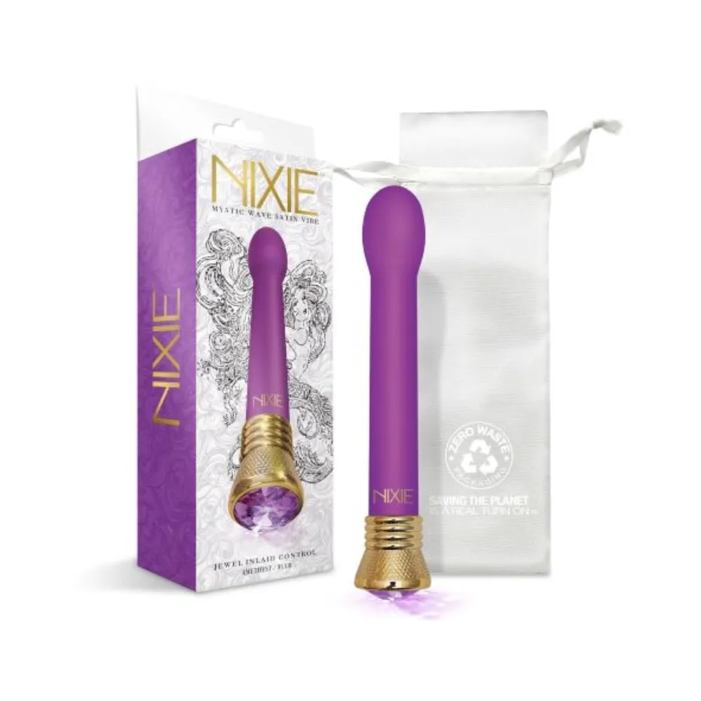 Nixie Mystic Wave Satin Bulb Vibe - Amethyst