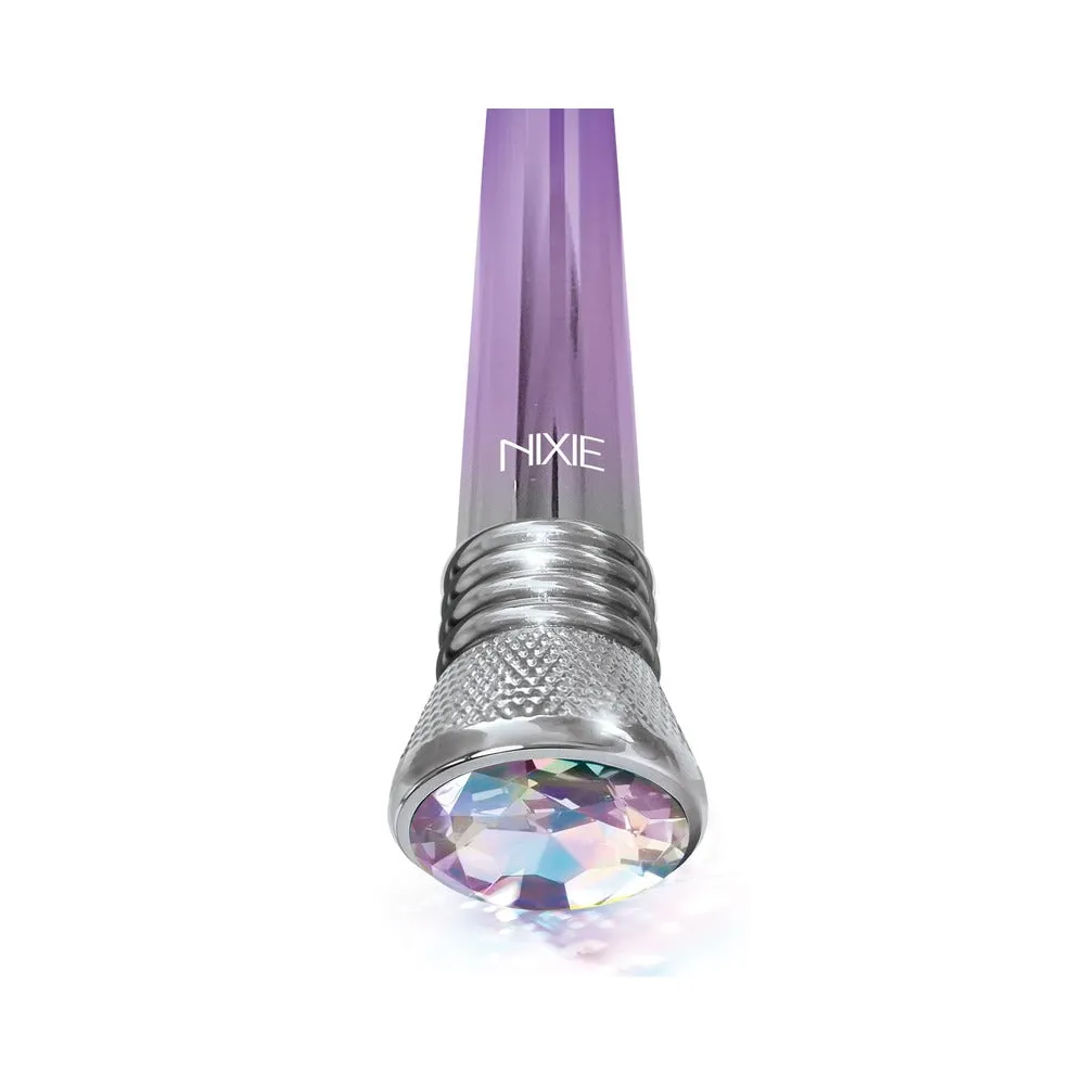 Nixie Waterproof 10-function G-spot Vibe - Purple Ombre Glow