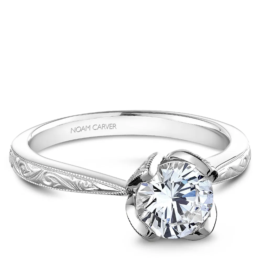 Noam Carver Engagement Ring - B019-03WZE-100A