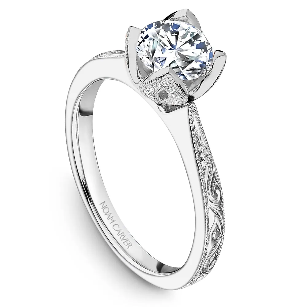 Noam Carver Engagement Ring - B019-03WZE-100A