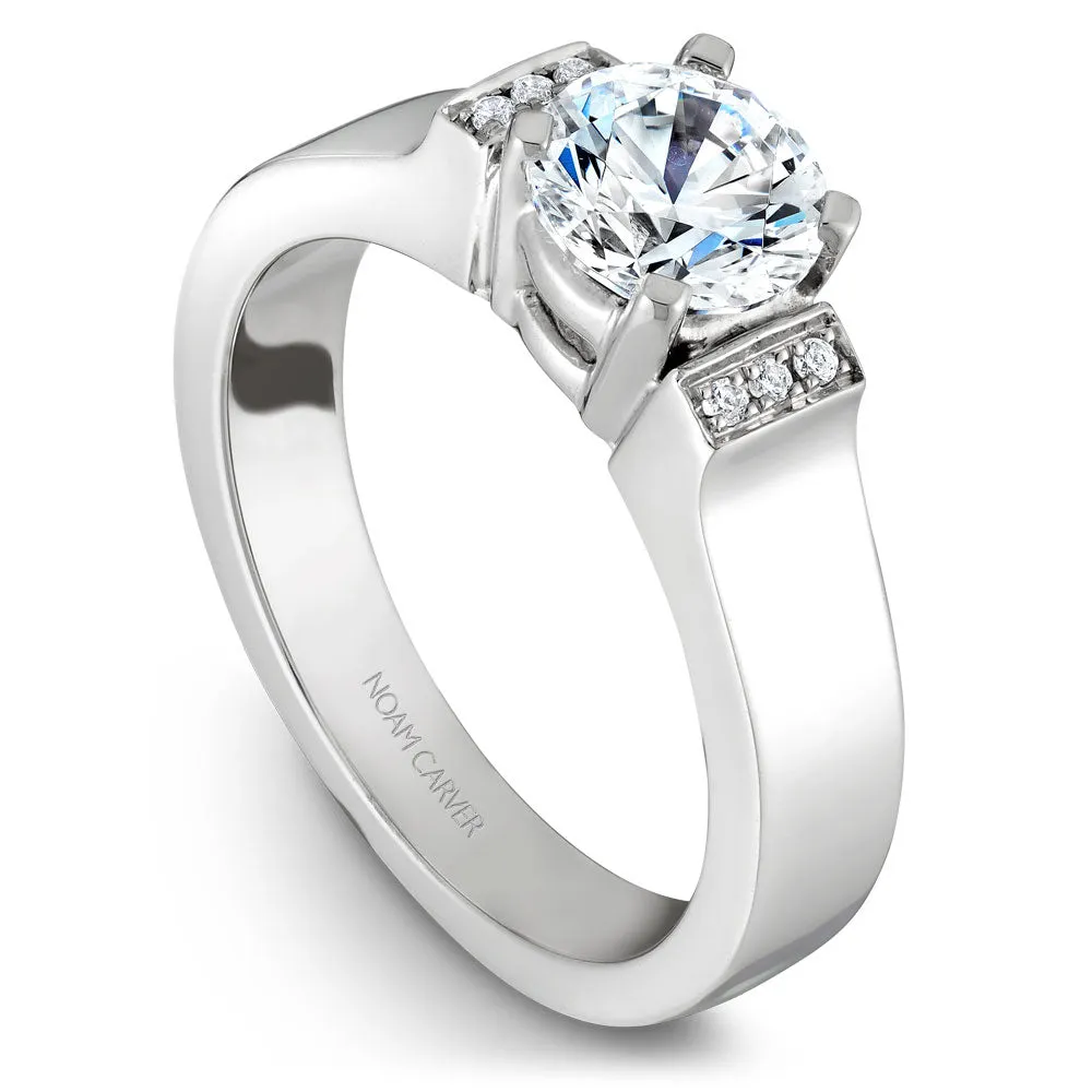 Noam Carver Engagement Ring - B042-01WZ-100A