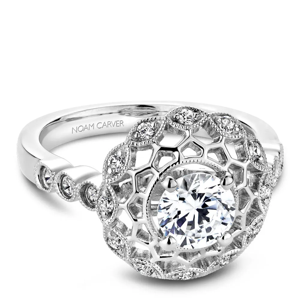 Noam Carver Engagement Ring - B068-01WZ-100A