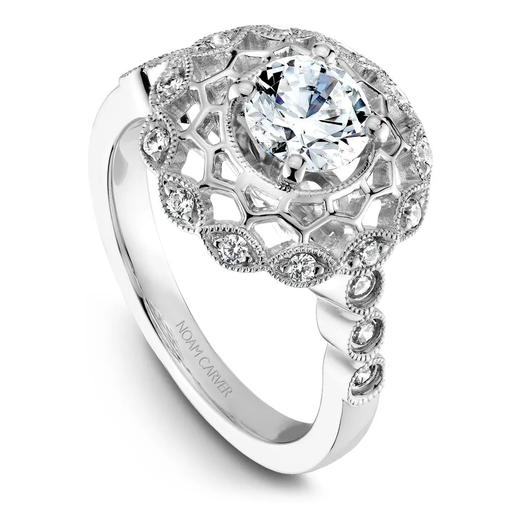 Noam Carver Engagement Ring - B068-01WZ-100A