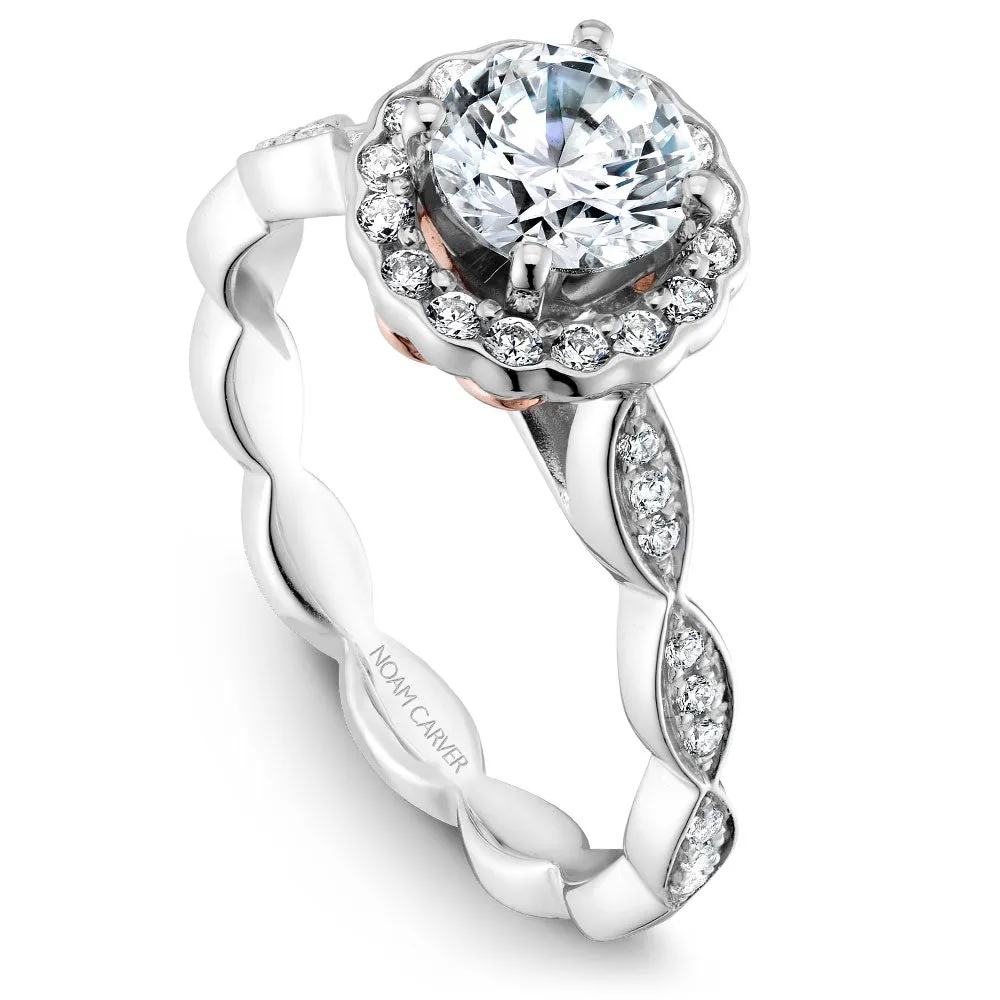 Noam Carver Engagement Ring - B085-01WZ-100A