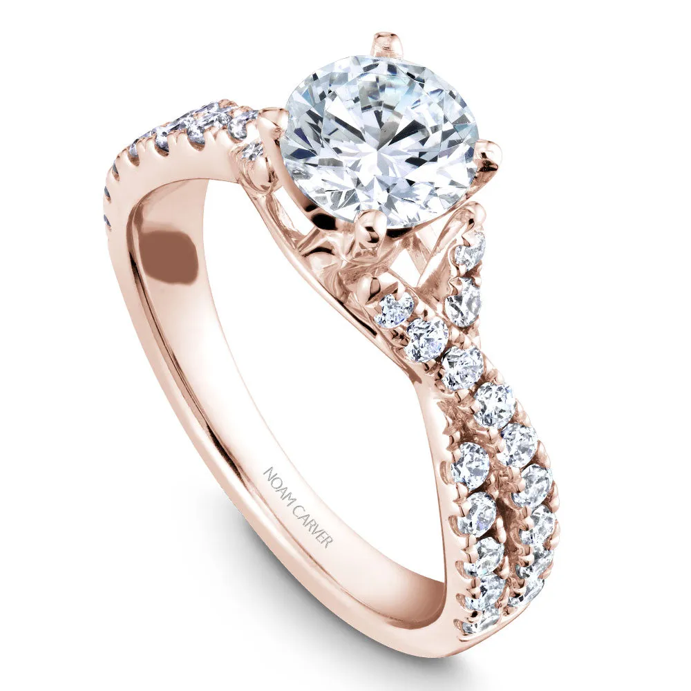 Noam Carver Engagement Ring - B154-01RS-100A