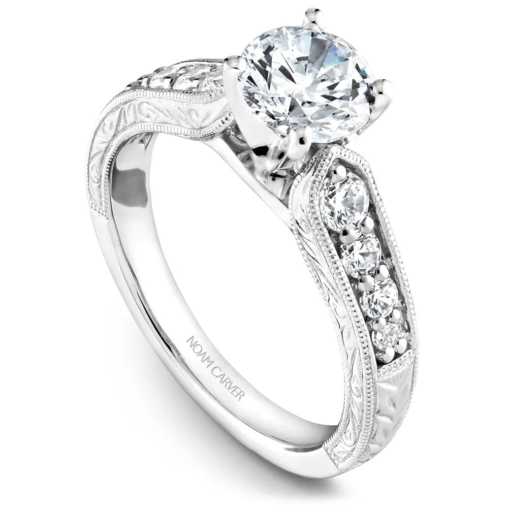 Noam Carver Engagement Ring - B174-01WS-100A