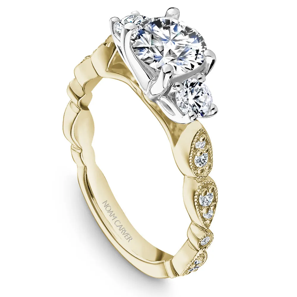 Noam Carver Engagement Ring - B204-02YWM-100A