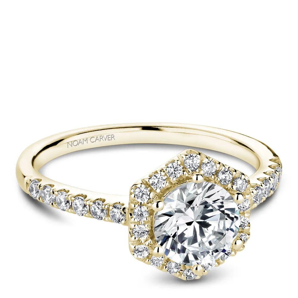 Noam Carver Engagement Ring - B214-01YM-100A