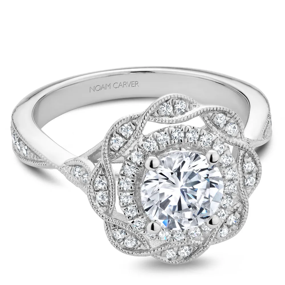 Noam Carver Engagement Ring - B287-01WS-100A