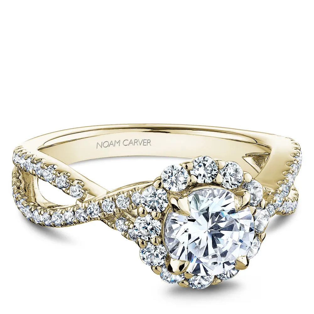 Noam Carver Engagement Ring - R055-01YS-100A