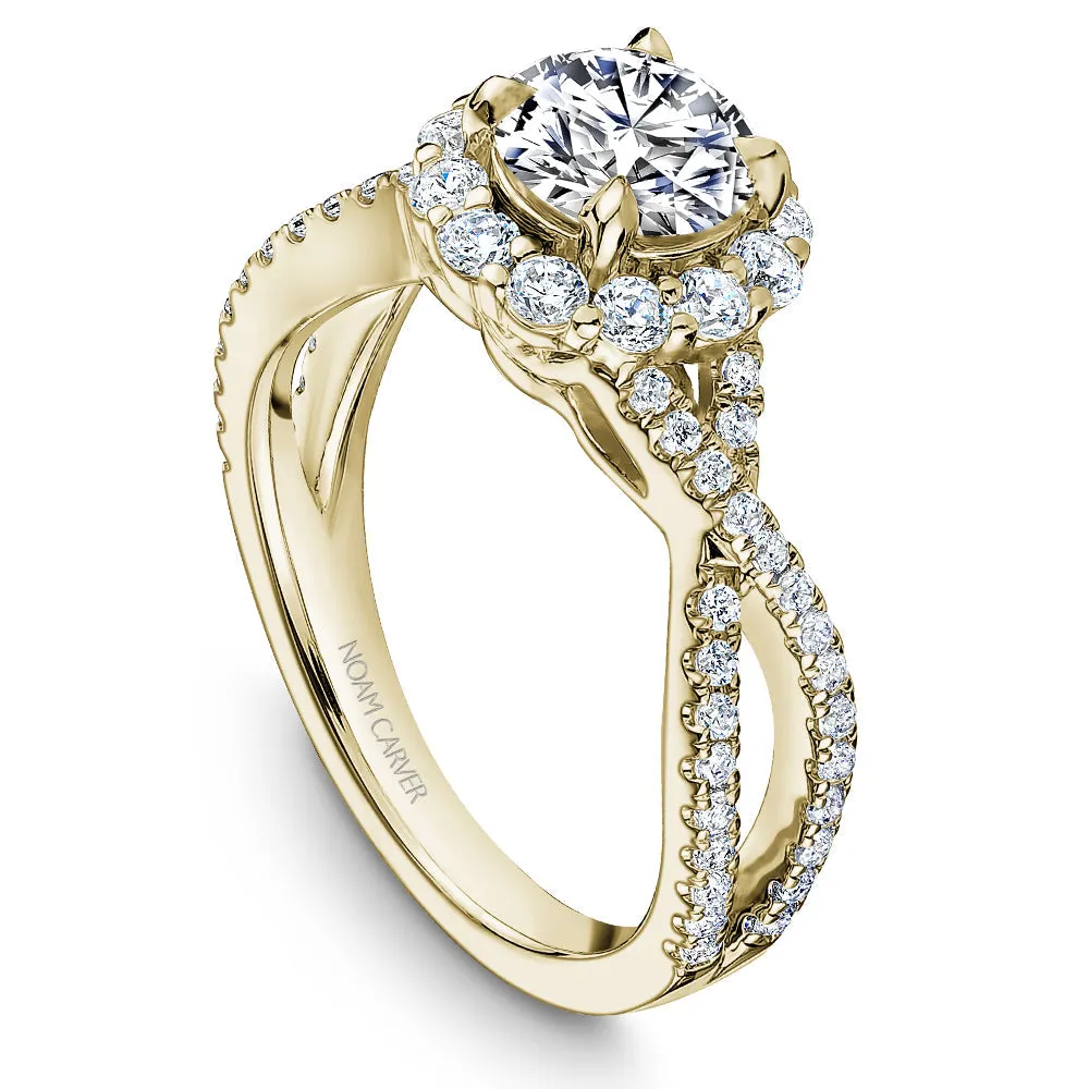 Noam Carver Engagement Ring - R055-01YS-100A