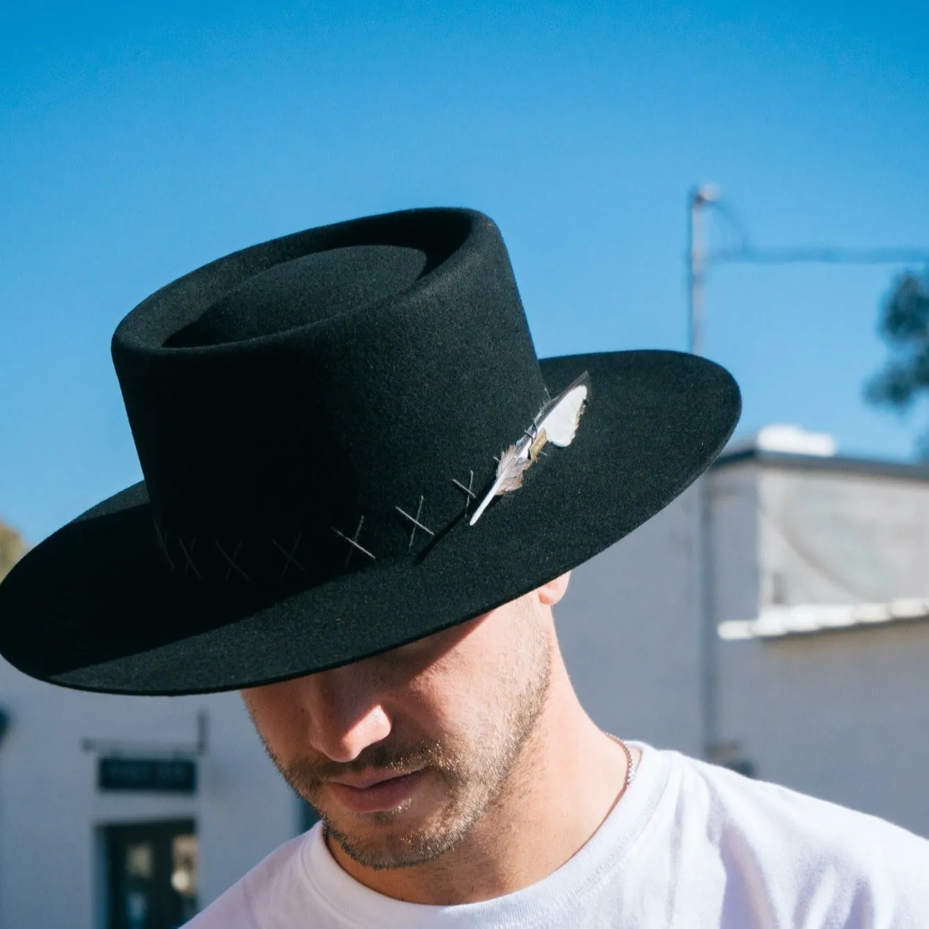 Obsidian Felt Fedora