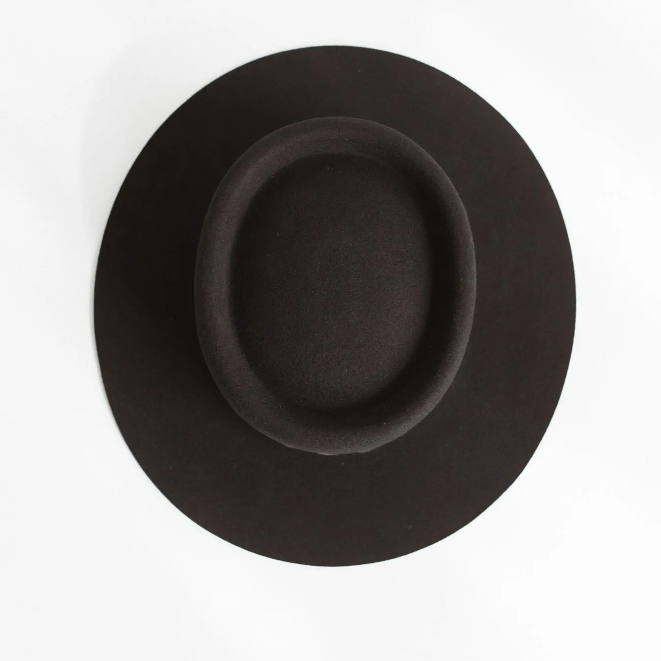 Obsidian Felt Fedora