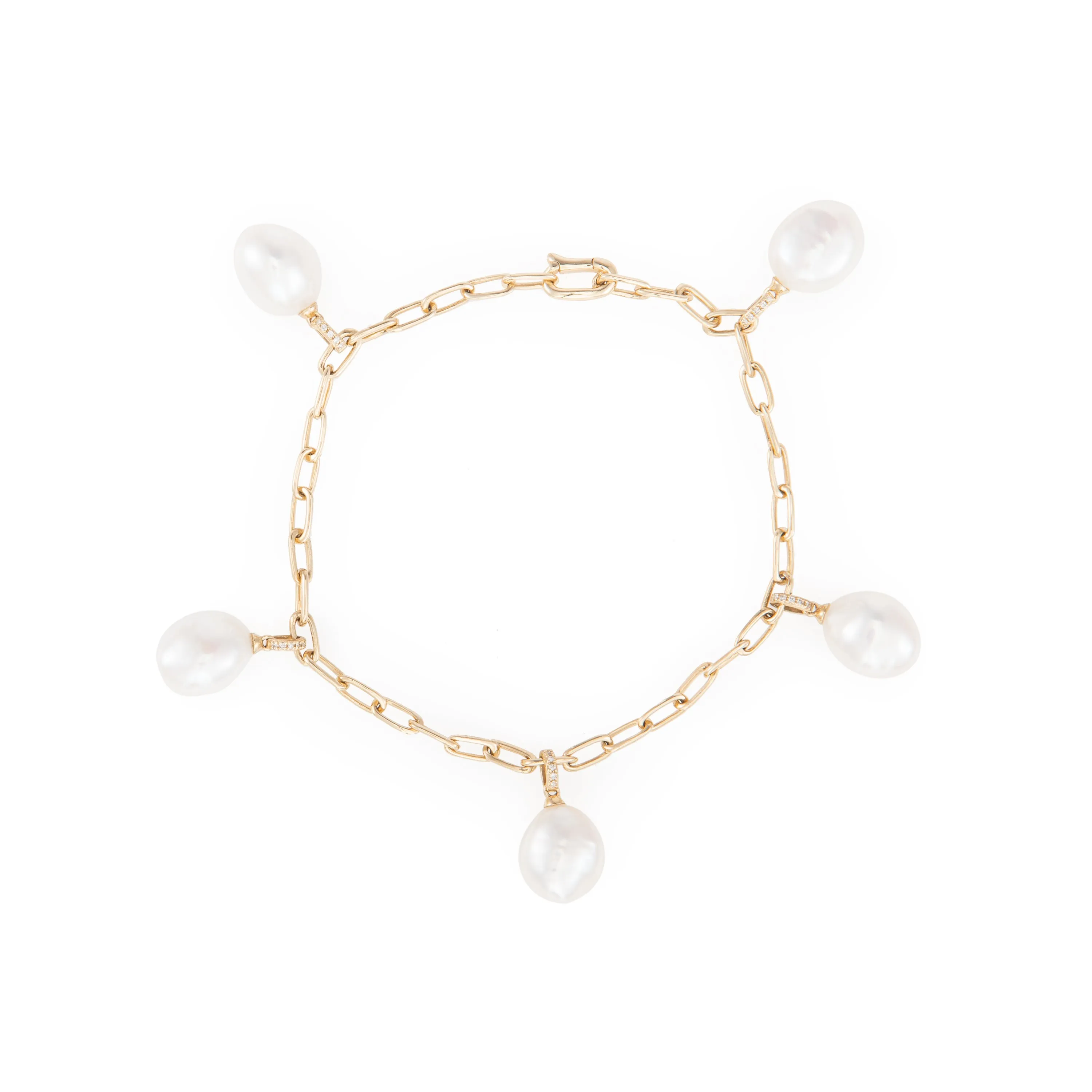 Pearl Dangle Bracelet