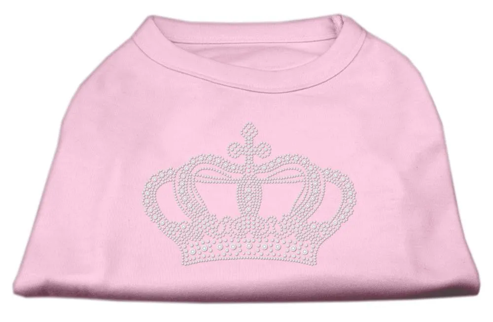 Rhinestone Crown Shirts Light Pink XXXL (20)