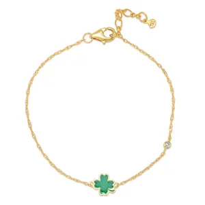 Shamrock Charm Bracelet