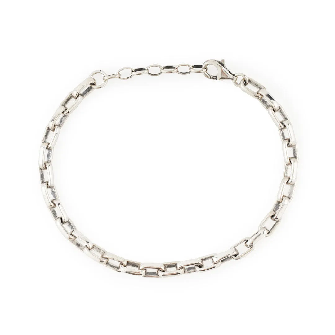 Silver Reaction Bracelet