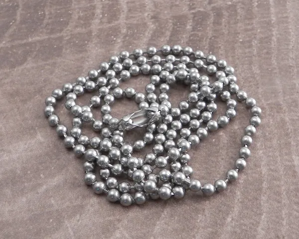 Stainless Steel Ball Chain Necklace