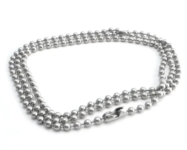 Stainless Steel Ball Chain Necklace