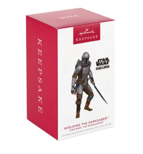 Star Wars: The Mandalorian™ Wielding the Darksaber™ Ornament