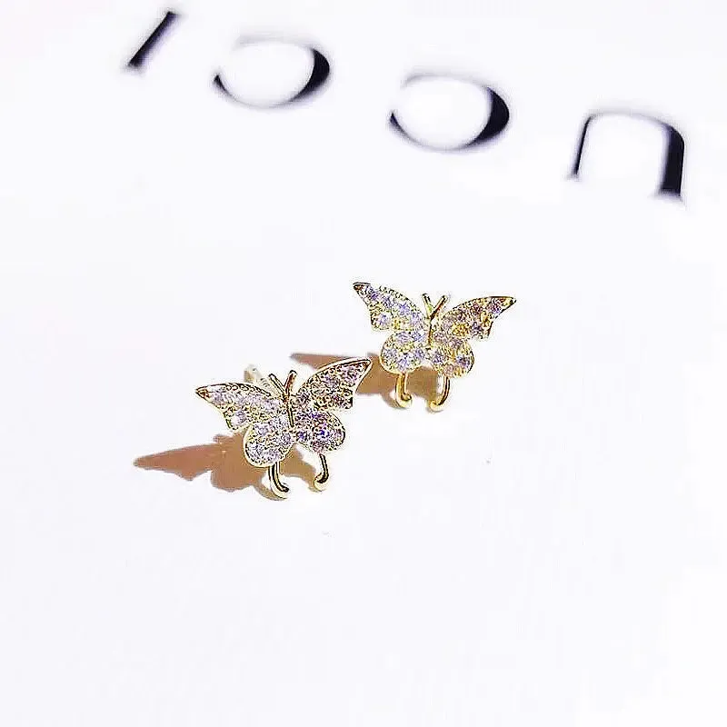 Trendy Butterfly Super Fairy No Piercings Earrings