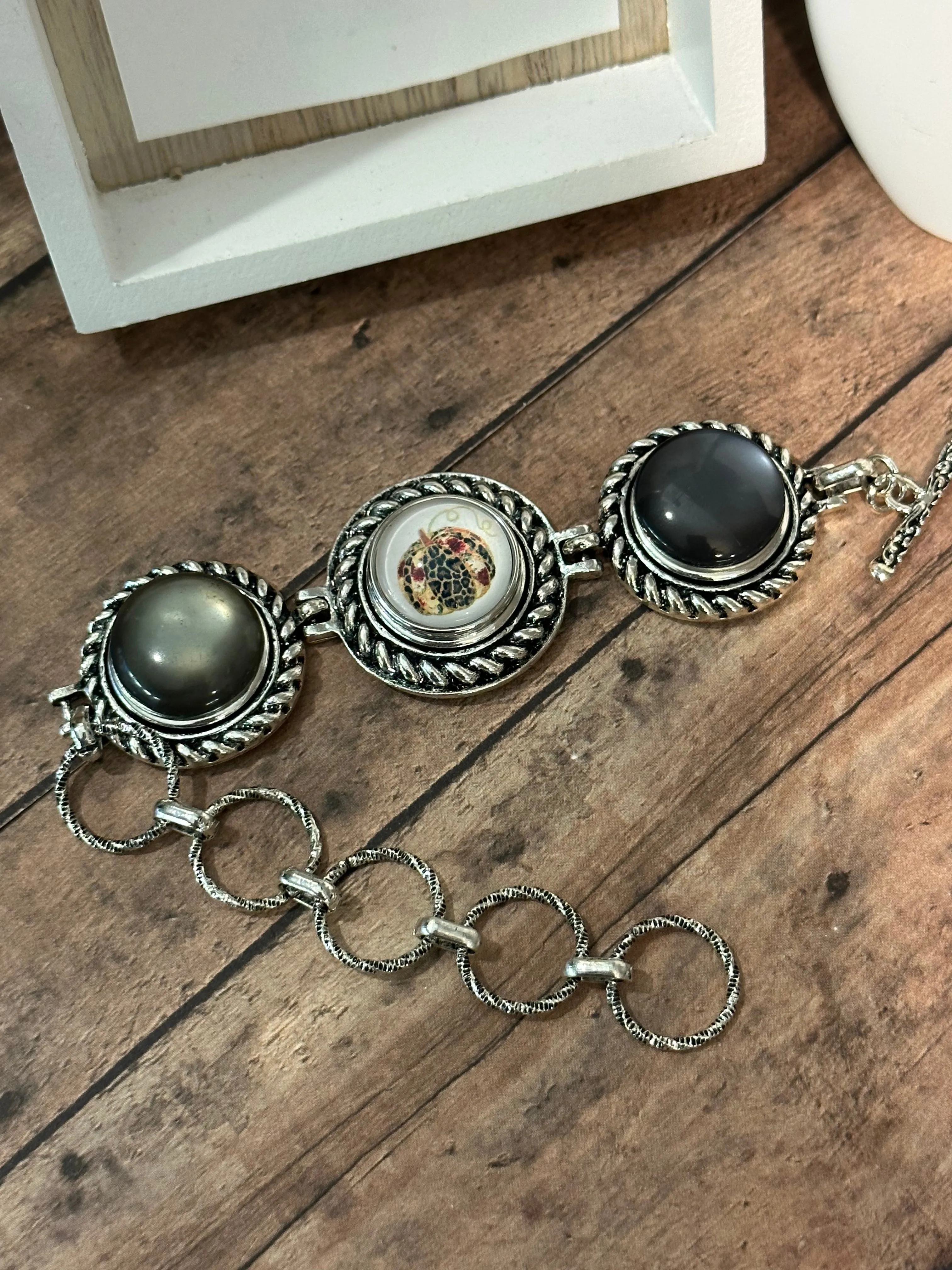 TRIPLE Snap Toggle Bracelet