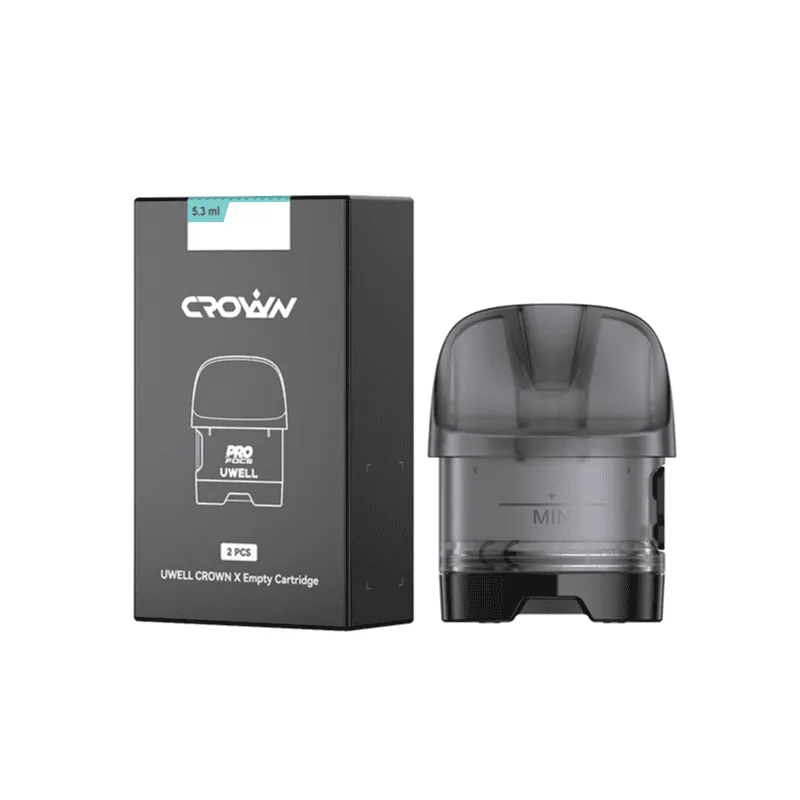 Uwell Crown X Empty Replacement Pods (2/pack)