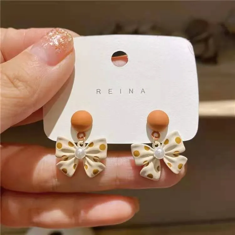 Women's Bow-knot Trendy Niche Design Earrings